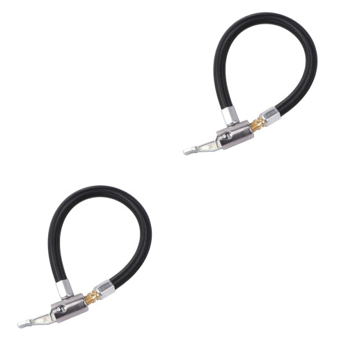 2Pièces Bride Gonfleur Noir Pour 2