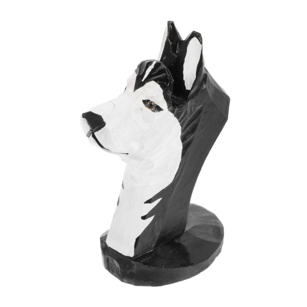 Wooden Animal Glasses Holder Stand with Durable Natural Wood and Decorative Design for Desk or Nightstand