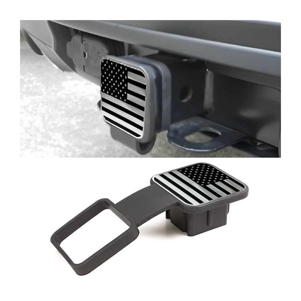 American Flag 2 Inch Trailer Hitch Cover, Dustproof Weatherresistant Plug For Truck Suv 9070919790607