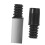6pcs Durable Plastic Threaded Mop Handle Connectors Replacement Tips for Broom and Mop Poles 5