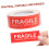 Fragile  Labels Roll with Durable Adhesive for Clear Handling Instruction on Packages 5