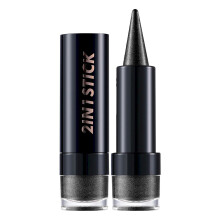 2 in 1 Pointed Eyeshadow Stick and Gel Eyeliner Pencil, Long Lasting Creamy Multiuse Eye Makeup (#101Pc)