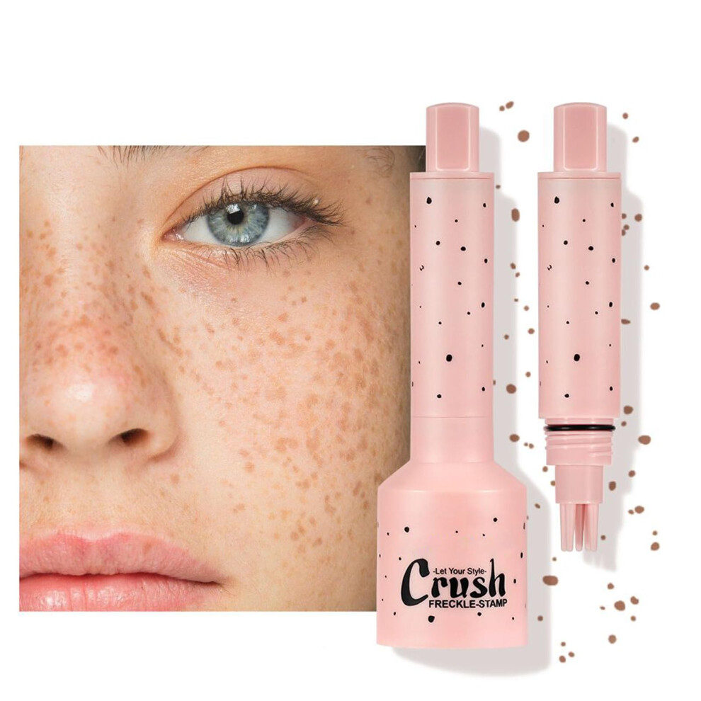 Freckle Stamp with Natural Matte Finish, Waterproof QuickDry Faux Freckles Applicator for LongLasting Wear