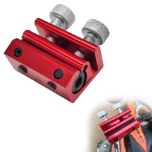 Motorcycle Cable Lubricator with Double Opening Design for Brake and Throttle Maintenance – Red