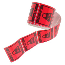 Heavy Duty Labels Caution Team Lift Stickers 1 Roll 500pcs Strong Adhesive Thermal Printer Compatible for Warehouse and Moving
