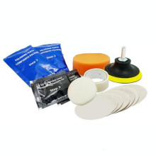 Headlight Restoration Kit for Car SUV with Durable Plastic Lens Polishing Tools