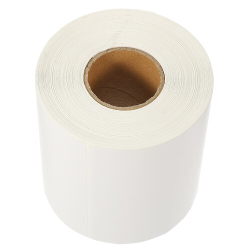 Waterproof Thermal Labels Roll with Permanent Adhesion for  and Barcode Printing