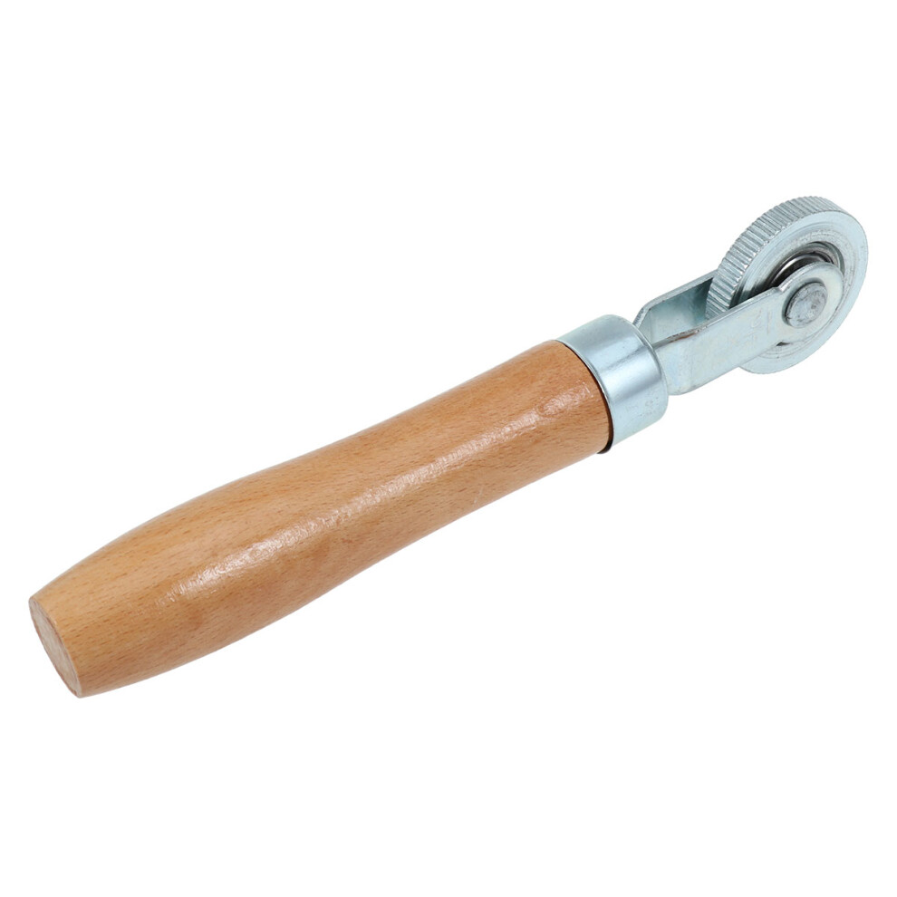2Pcs Car Tire Repair Roller Bearing Tool, Durable Wood Light/Brown 3631251609697