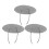 9Pcs Metal Tea Strainer Reusable Leaf Filter Stainless Steel Silver 3