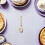 100Pcs Tasting Gold Electroplated 6