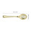 100Pcs Tasting Gold Electroplated 2