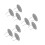 9Pcs Metal Tea Strainer Reusable Leaf Filter Stainless Steel Silver 8