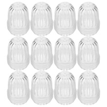 90Pcs Transparent Loose Leaf Tea Strainer Reusable Fine Mesh Filters