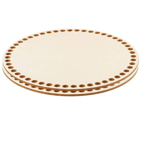 10Pièces Base En Bois Pour Sac Panier DIY Couleur