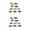 20Pcs Grey Wood Simulation Plastic Rocks for Micro Bonsai Decoration 7