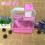 2Pièces Cage Pour Petits Animaux Rose Avec Roue Abreuvoir 10