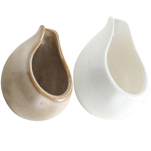 10Pcs Ceramic Milk Dispensers Small Pitchers for Kitchen Use