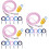 18Pièces Cordons Enfants Nylon Anti-Perte 4