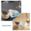 10Pcs Ceramic Milk Dispensers Small Pitchers for Kitchen Use 8