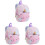 3Pièces Sac À Violet Sac Mode 4