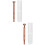 2Pièces Rose Gold Sourcils Microblading Multi-Fonction 7
