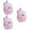 3Pièces Sac À Violet Sac Mode 9