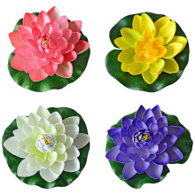 8Pièces Lotus Décoratif Flottant Multifonction Couleurs Assorties