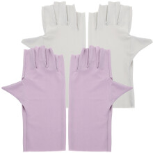 4Paires Protection Uv Nylon Colorés Doigts