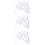 9Pièces Accessoires Nail Art Multicolores Ongles 8