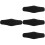 4Pièces Bandes Ventre Noir Absorbantes Réutilisables 6