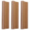 3Pièces Présentoir Manche Guitare Bois Marron Clair Simple Polyvalent 4