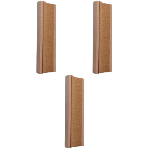 3Pièces Présentoir Manche Guitare Bois Marron Clair Simple Polyvalent 2