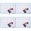 4Pièces Tableau Lignes Utilisation Enfant 6