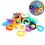 360Pièces Housses Silicone Élastique Multicolores Usage 6