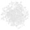 600Pièces Supports Boucles D'oreilles PVC Pour Usage 2