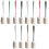 12Pièces Brosse Long Éponge Nettoyage Flacons 3