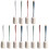 12Pièces Brosse Long Éponge Nettoyage Flacons 2