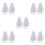 10Pièces Chiffons Entretien Saxophone Doux Absorbants Réutilisables 5
