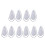 10Pièces Chiffons Entretien Saxophone Doux Absorbants Réutilisables 3