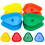40Pièces Support Cartes Poker Triangle Durable ABS Couleurs Variées 1