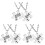 3Ensembles Colliers Puzzle En Acier Argenté Confortables 2