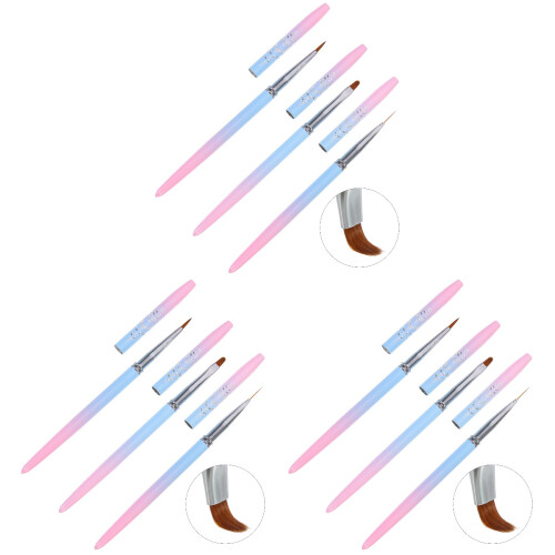 9Pièces Nail Art Accessoires Colorés Durables 1