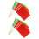 30Pièces Drapeaux Indicateurs Pour Pelouse Couleurs Durables 2
