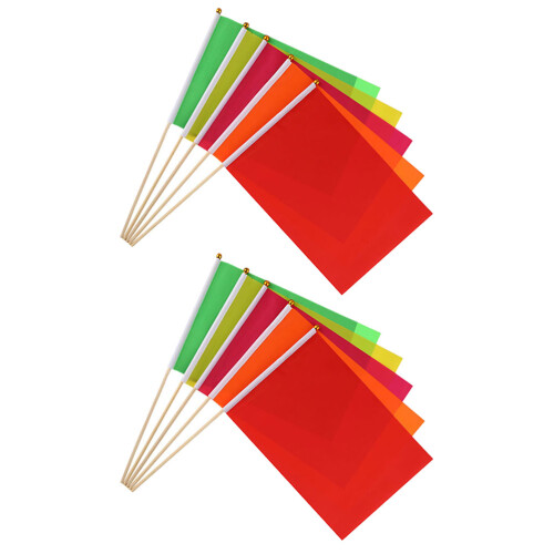 30Pièces Drapeaux Indicateurs Pour Pelouse Couleurs Durables 1
