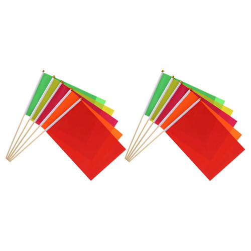 30Pièces Drapeaux Indicateurs Pour Pelouse Couleurs Durables 2