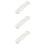 3Pièces Forceps Blanches Pour Lentilles Aquarium Avec Boîte 8
