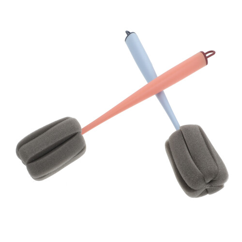 6Pièces Brosse Long Éponge Pour 1