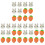 36Pièces Broches Décoratives Assorties Accessoires Mode Légers 3