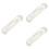 3Pièces Forceps Blanches Pour Lentilles Aquarium Avec Boîte 6
