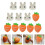 36Pièces Broches Décoratives Assorties Accessoires Mode Légers 10